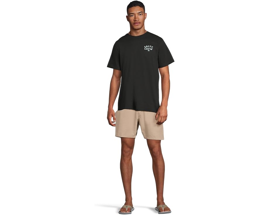Шорты Hurley Phantom Slub 18 дюймов (46 см) с 3/4 эластичным поясом