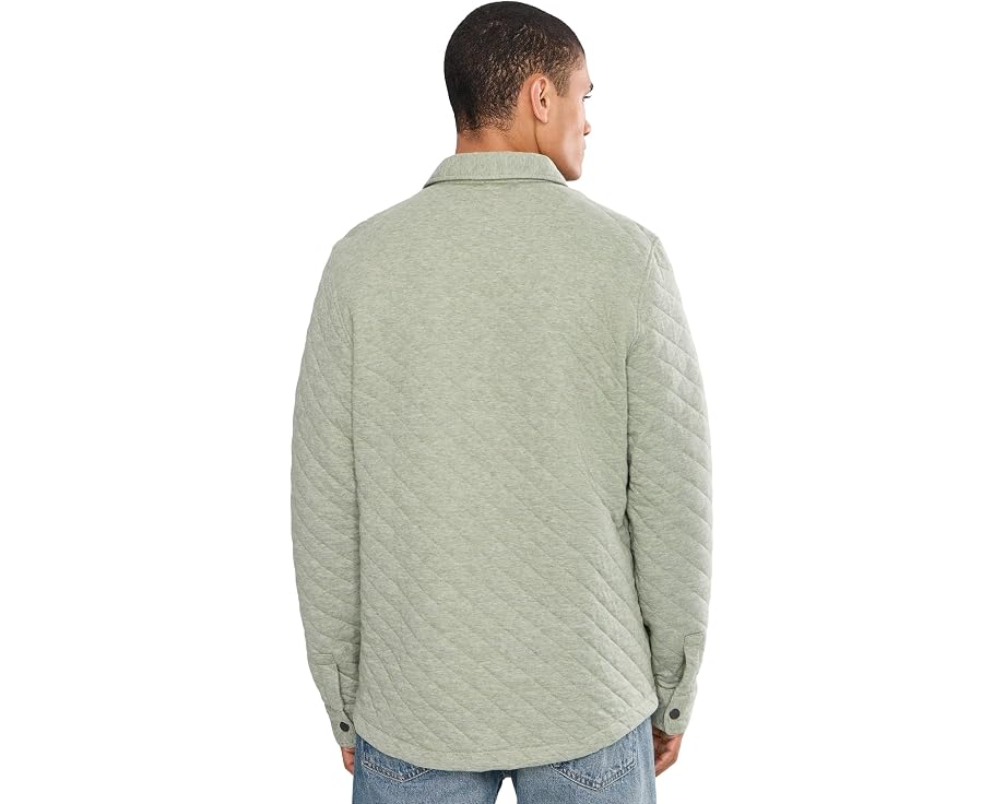 Флисовая рубашка Faherty Epic Quilted Fleece CPO