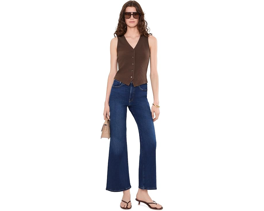 Madewell Knit Vest трикотажный жилет на пуговицах из хлопка