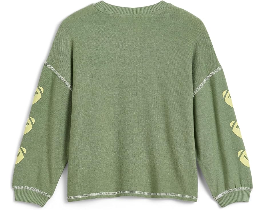 Football Pocket Crew Neck Sweatshirt (Little Kid/Big Kid)