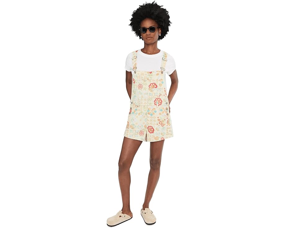 Комбинезон Ziggy Printed с цветочным принтом и регулируемыми лямками Free People