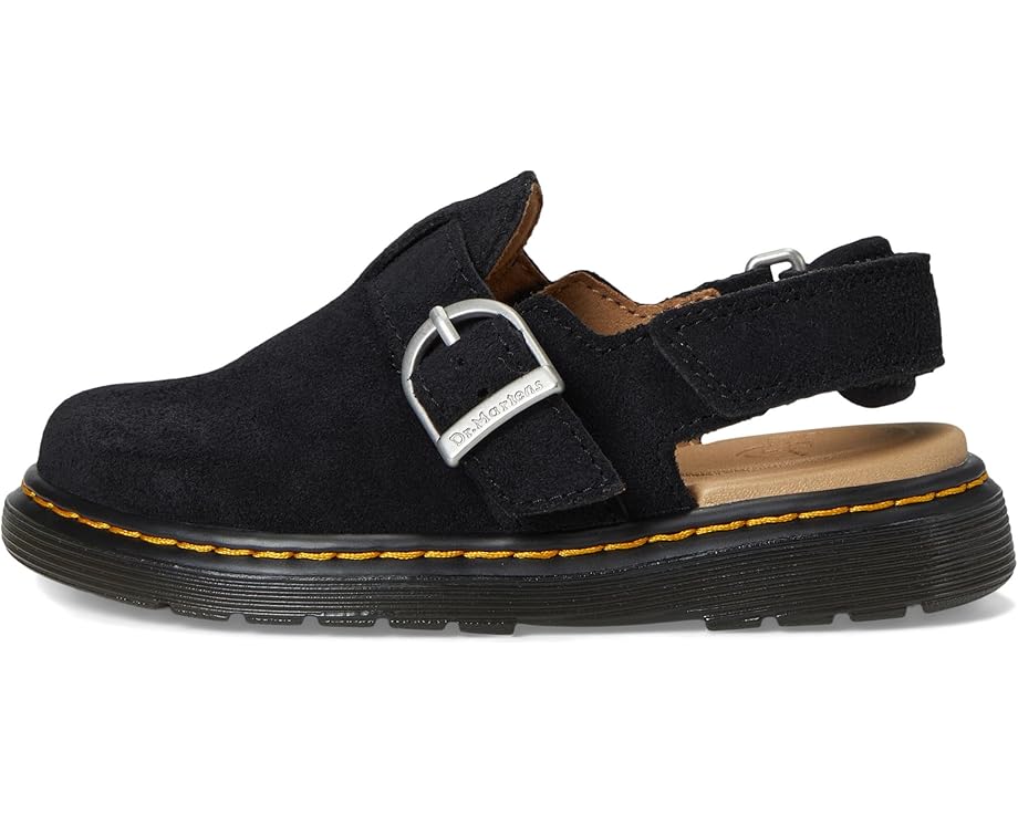 Dr. Martens Jorgie T мюли для детей из замши с регулируемой пряжкой