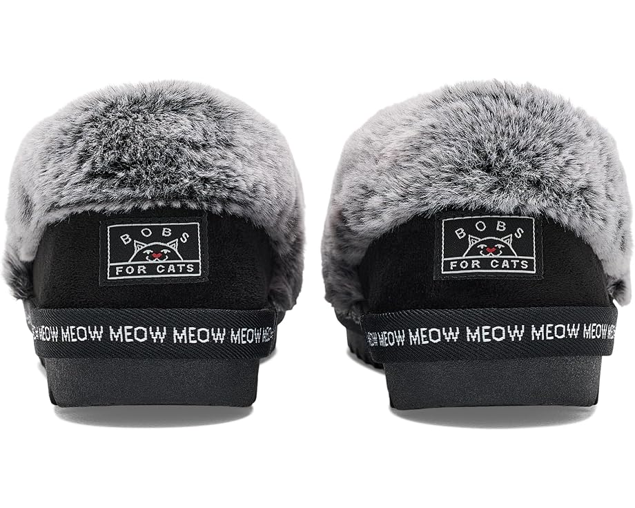 BOBS from SKECHERS тапочки Cozy Kiss с мордочкой кота
