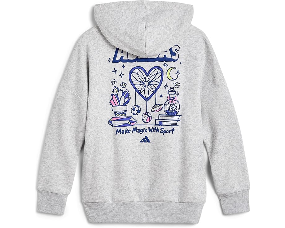 Худи Adidas с принтом для подростков