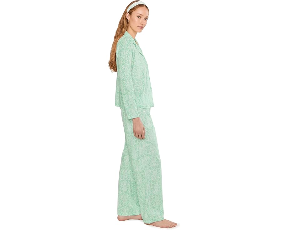 Пижамный комплект Petite Minky Fleece с принтом от Karen Neuburger
