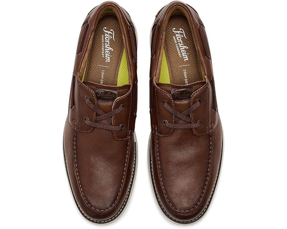 Ботинки Launch Moc Toe Boat Shoes от Florsheim с технологией Comfortech