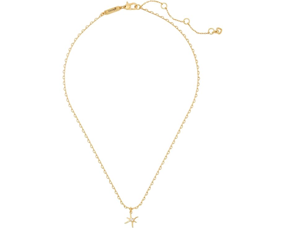Kate Spade New York кулон мини What's Your Sign Pisces прозрачный