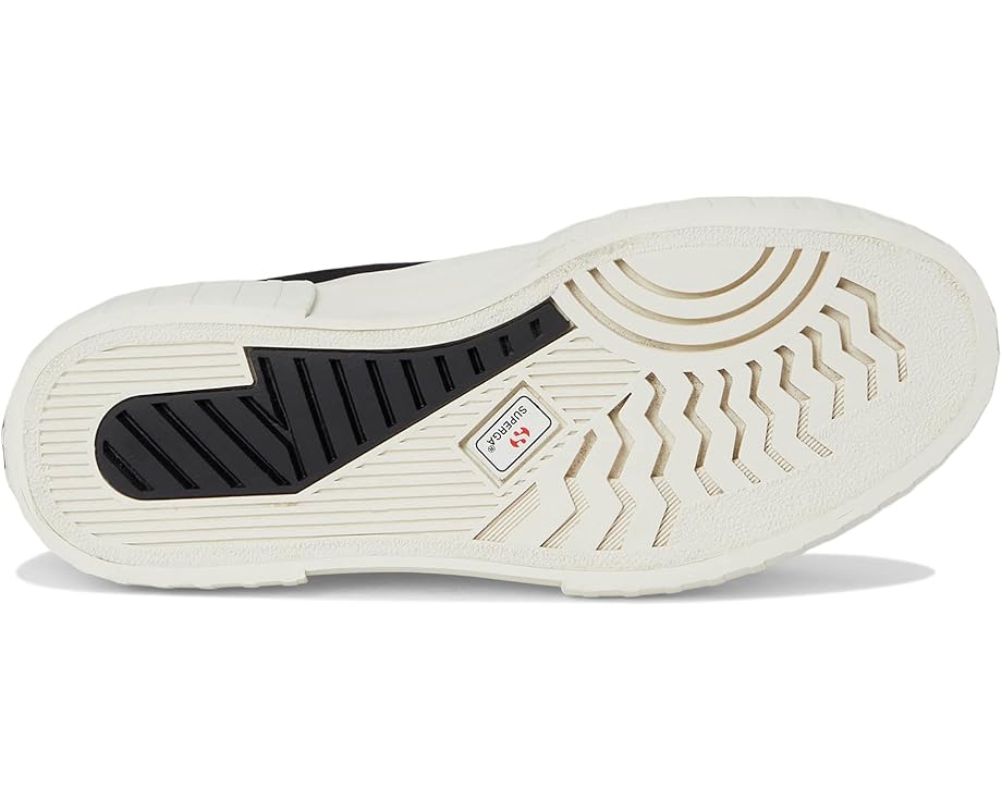 Кроссовки Superga 2631 Stripe Platform на массивной подошве с резиновым носком