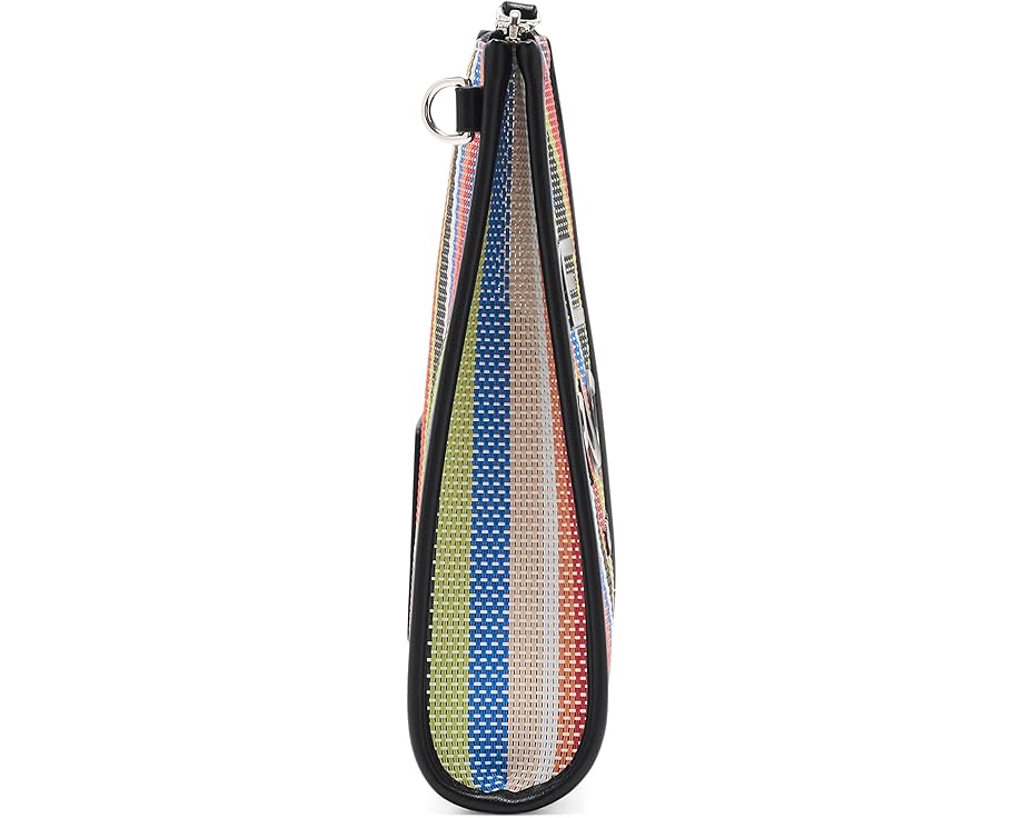 Большая сумка-пудреница The Stripe Mesh с полосатым принтом от Marc Jacobs