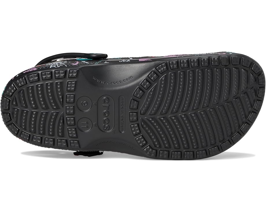 Клоги Crocs Jack Skellington с подсветкой по мотивам Кошмара перед Рождеством