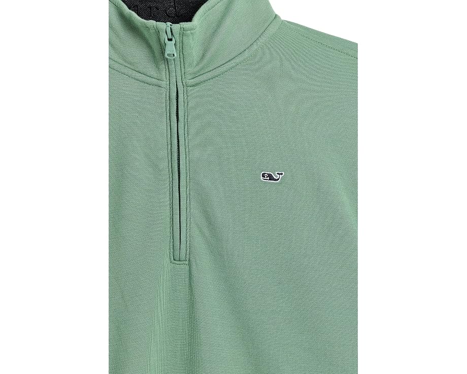 Vineyard Vines детский полузамок Saltwater 1/4 Zip с вышивкой