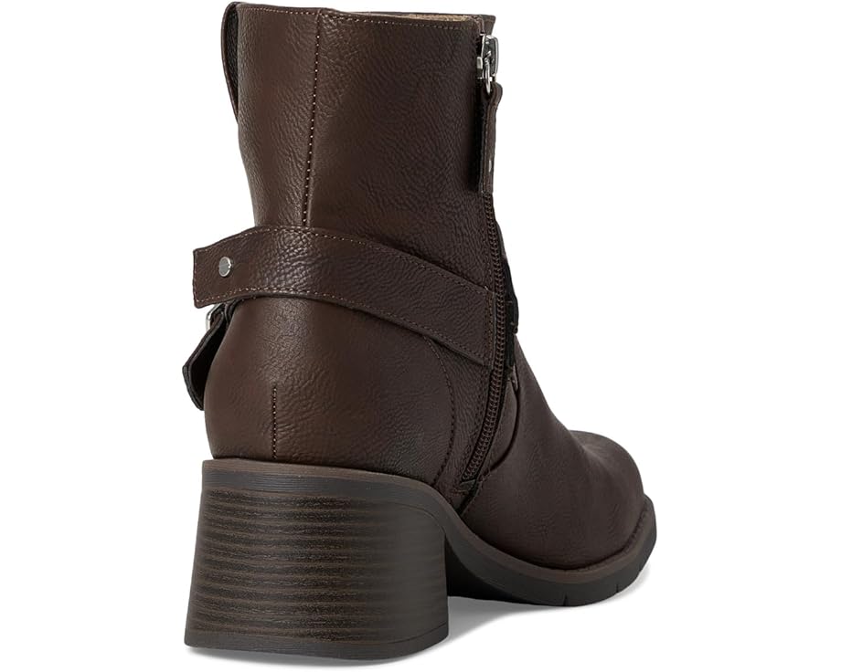 Ботильоны Janis Rugged Short Boots от Dr. Scholl's в стиле мотто с пряжкой