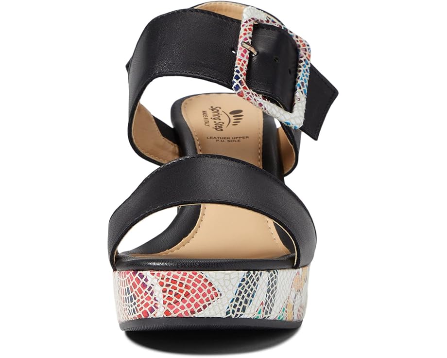 Сандалии Spring Step Azucar с разноцветным мозаичным узором