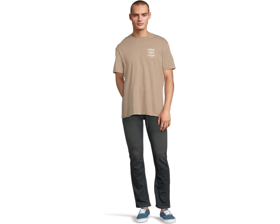 Джинсы Paige Federal Transcend Slim Straight Fit в оттенке Justinson с премиум стрейчем