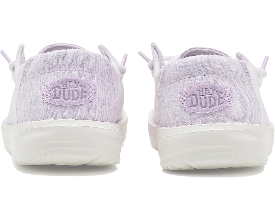 Hey Dude Kids Wendy Y Stretch Jersey Lilac с мягким эластичным верхом