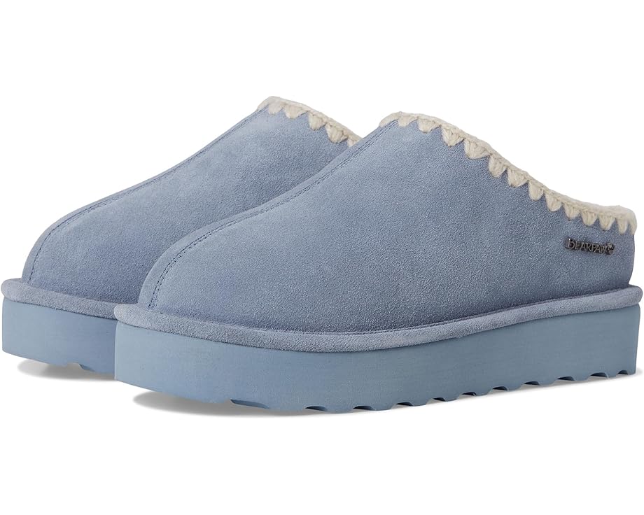 Домашние тапочки Bearpaw Crochet Martis с вязаным декором и съемной стелькой