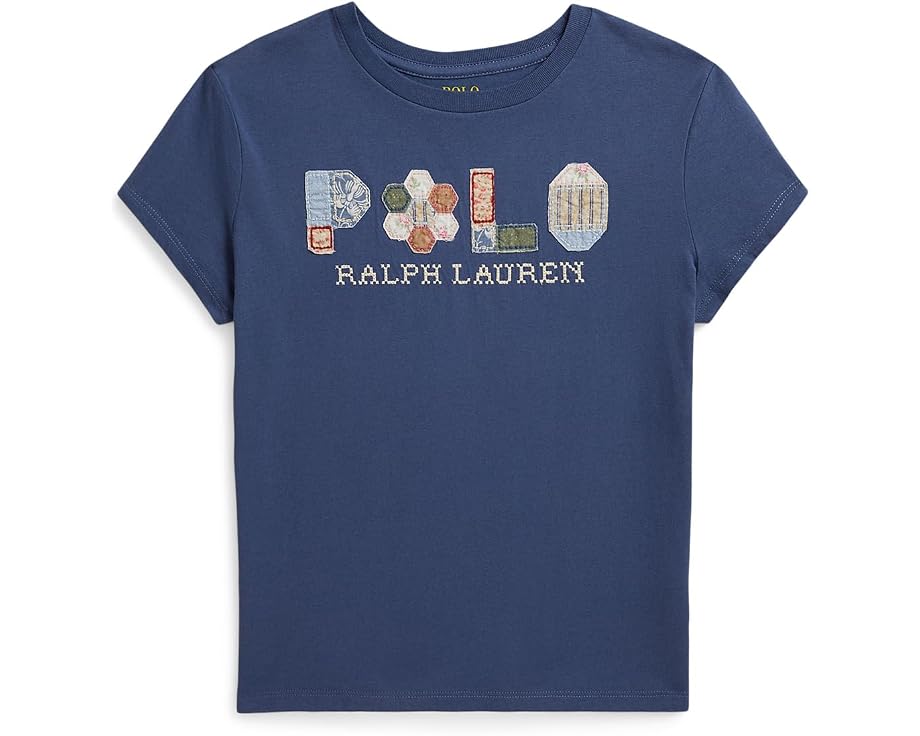 Футболка Patchwork-logo Cotton Jersey от Polo Ralph Lauren