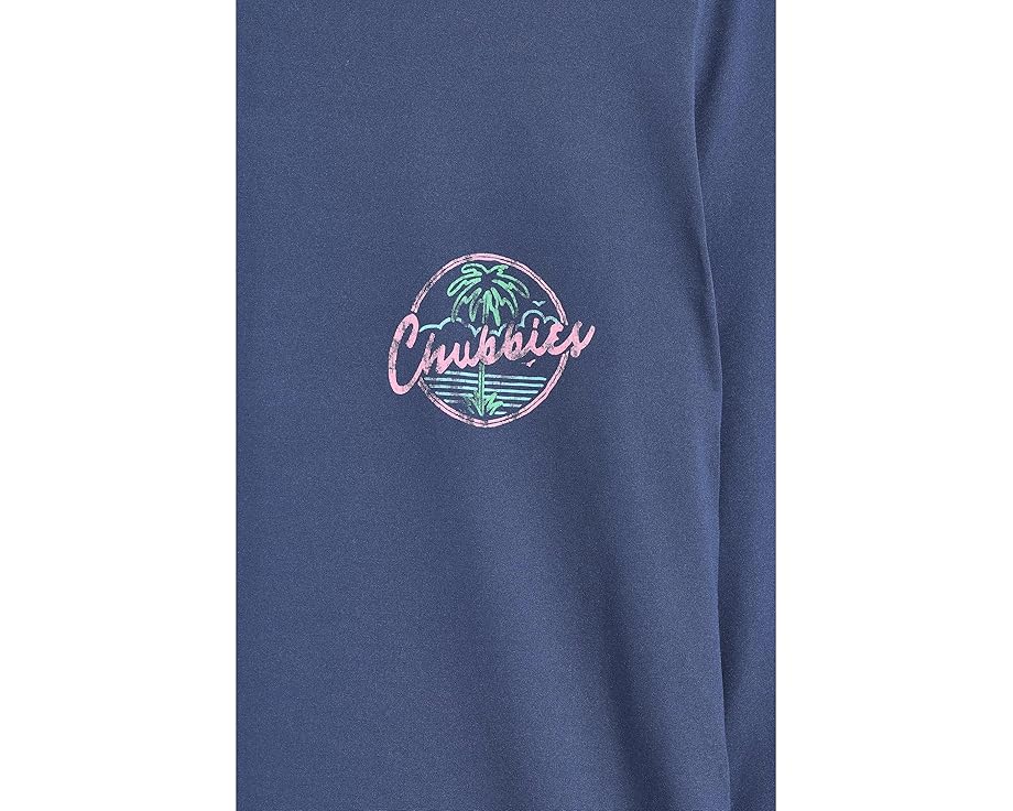 Футболка The Night Never Sleeps Chubbies Kids с длинным рукавом и принтом
