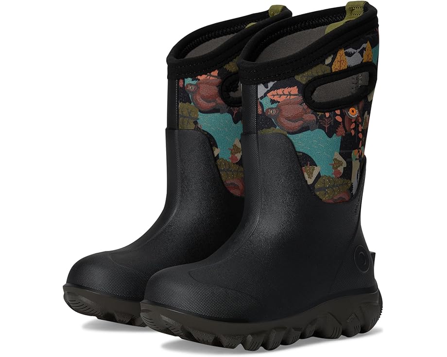 Детские сапоги Bogs Kids Classic Seamless с принтом Yeti и водонепроницаемым верхом