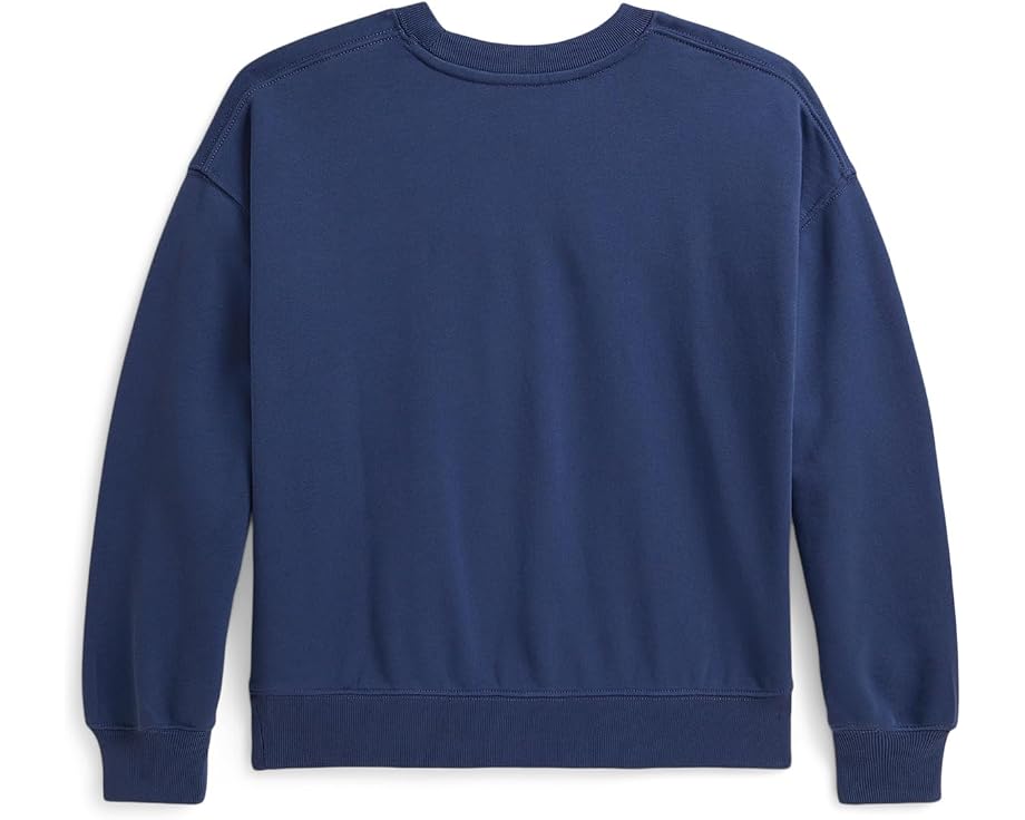 Детская толстовка из французского трикотажа с пэчворк-логотипом Polo Ralph Lauren