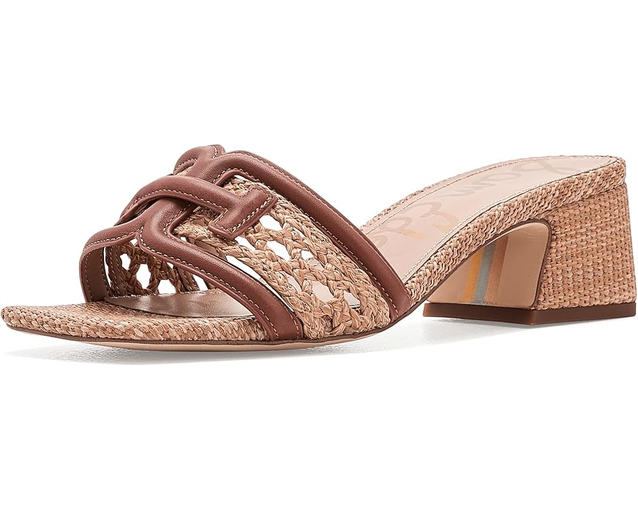 Сандалии Sam Edelman Waylon Weave с плетеным узором и квадратным каблуком