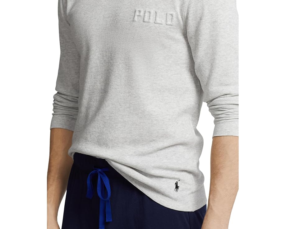 Polo Ralph Lauren лонгслив Waffle с тиснением