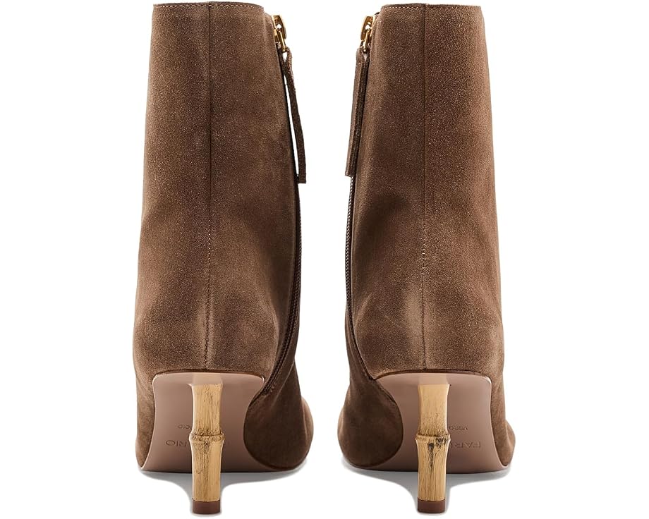 Suede Bamboo Bootie
