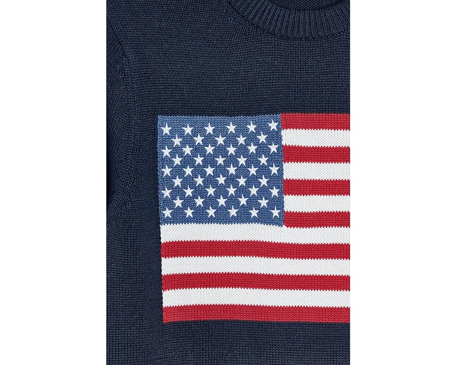 Vineyard Vines Детский свитер с американским флагом