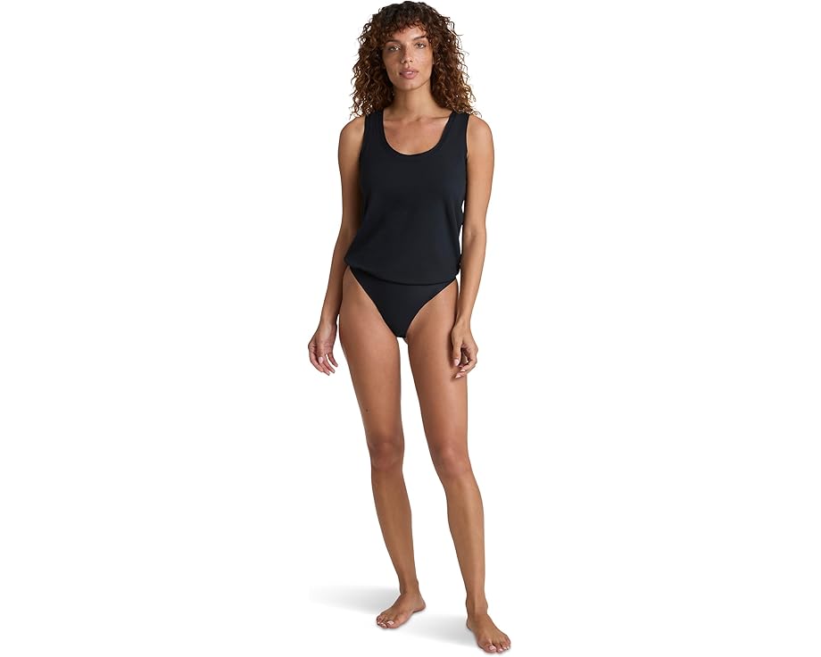 Боди Commando Essential Cotton Tank из хлопка с трусиками-стрингами