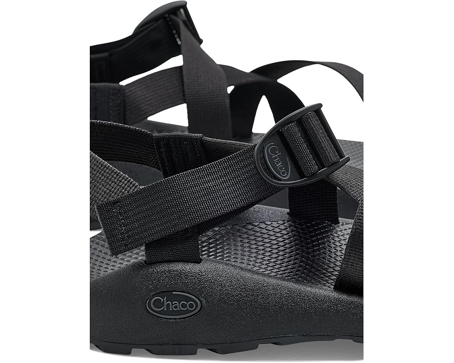 Сандалии классические Chaco Z/1 Black с ремнями из полиэстера