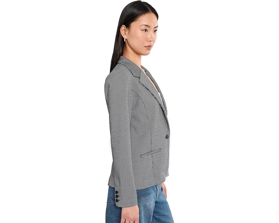 Пиджетка Liverpool Los Angeles Petite Mini Check Jacquard Knit Fitted Blazer