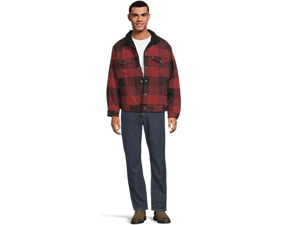 Джинсовая куртка Type 3 Sherpa Trucker с подкладкой из искусственного меха Levi's®