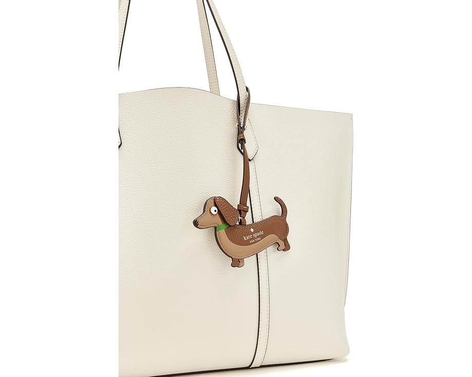 Подвеска для сумки в виде собаки от Kate Spade New York из кожи