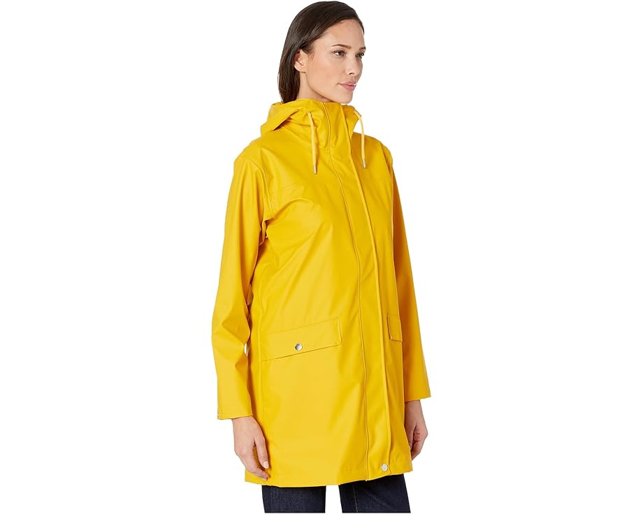 Длинный плащ Moss RainCoat с технологией Helox+ от Helly Hansen