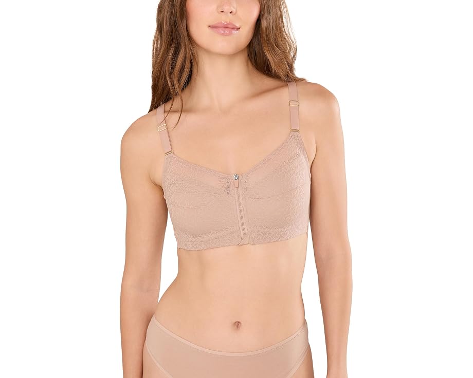 Бюстгальтер Natori Pretty Smooth Zip Front Close Pocketed Wireless