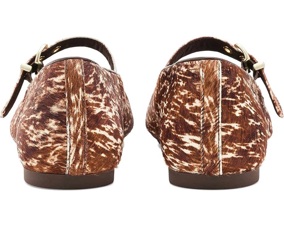 Туфли FitFlop Delicato Pony Cow из пони с ремешком