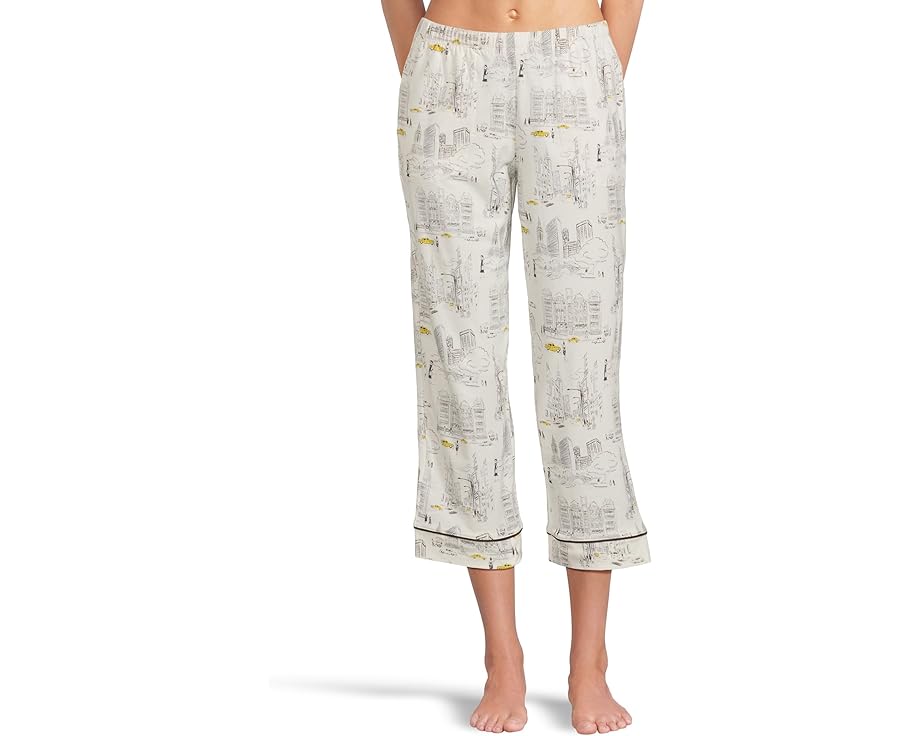 Короткий комплект пижамы Bedhead PJs из хлопкового трикотажа с короткими рукавами