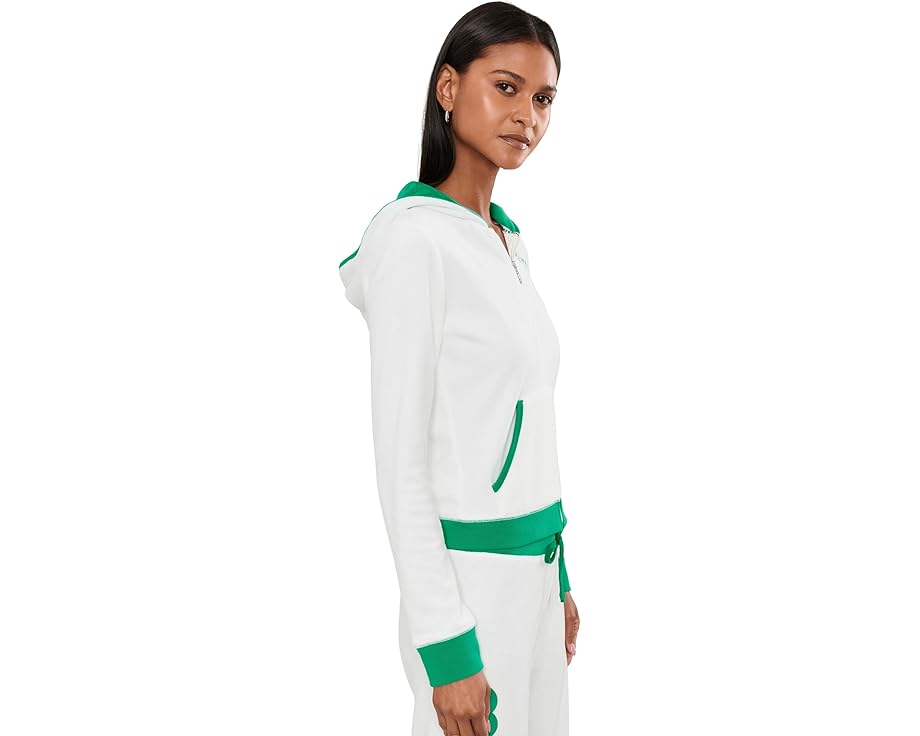 Juicy Couture Melrose приталенная длинная куртка Heritage с капюшоном