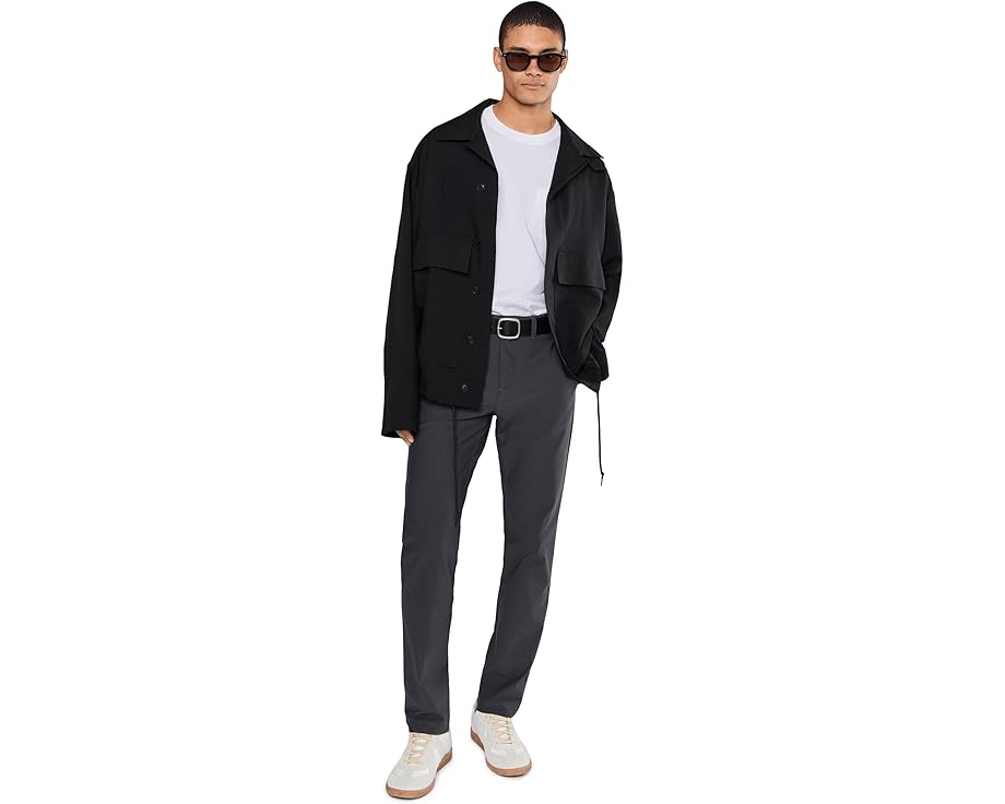 Lacoste Брюки Commuter из эластичного полиэстера с прямым кроем