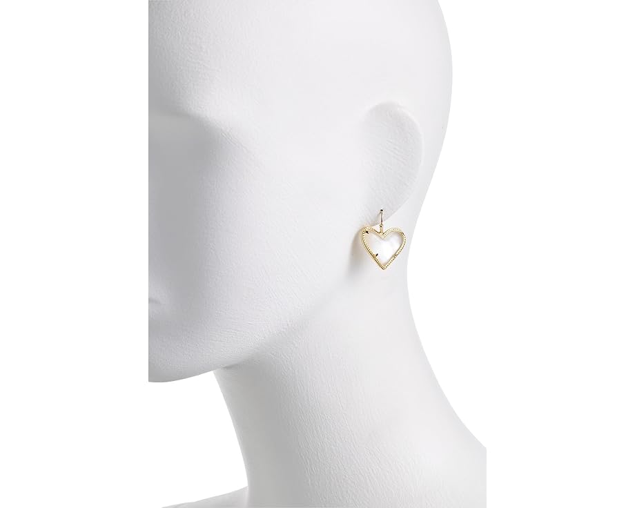 Серьги-пусеты Kendra Scott Ari Heart Statement Drop
