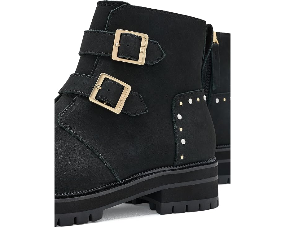 Ботинки TOMS Simone с пряжками черные