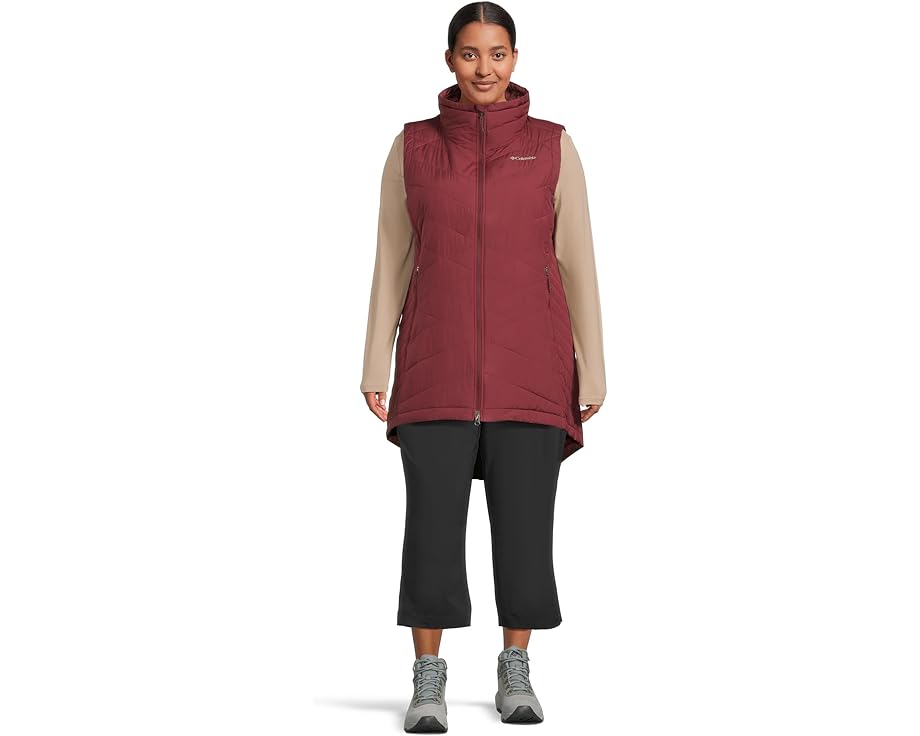 Columbia Plus Size удлиненный жилет Heavenly II с технологией Omni-Heat