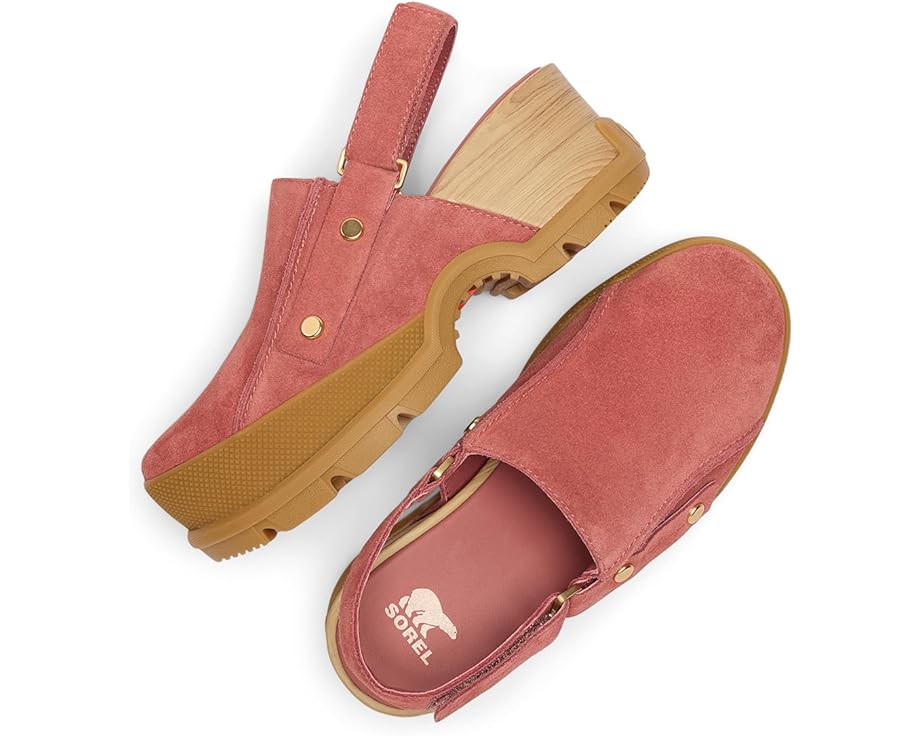 Клоги SOREL Roam’N Clog RBR из гладкой кожи с регулируемой липучкой