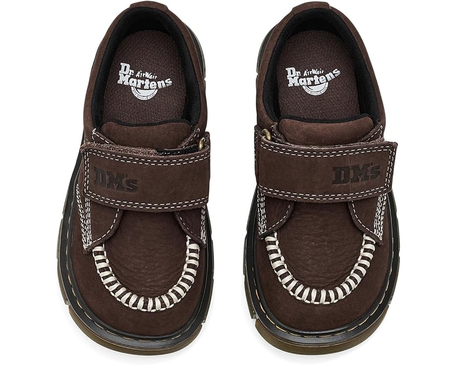Кроссовки Dr. Martens Raffe Moc Shoes J с липучкой для детей