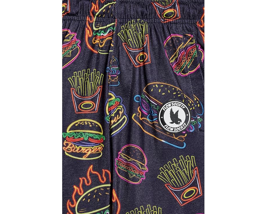 Уютные штаны Neon Fast Food Lounge Pants от FLOW SOCIETY
