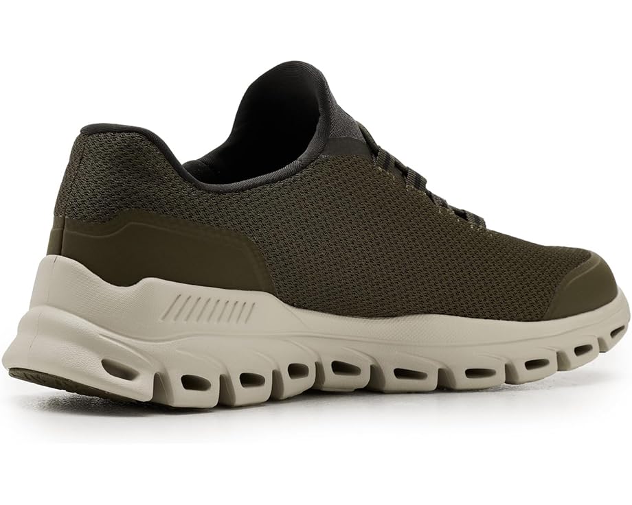 Эластичные кроссовки SKECHERS Glide-Step Noltek с геометрической подошвой