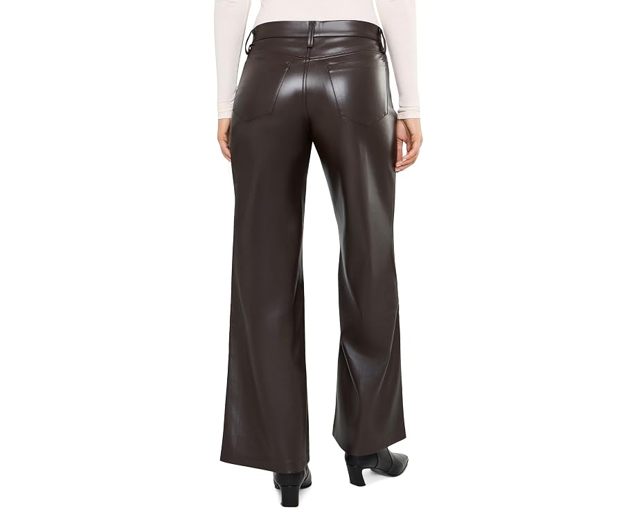 Брюки Joe's Jeans The Leather Lou Lou кожаные широкие