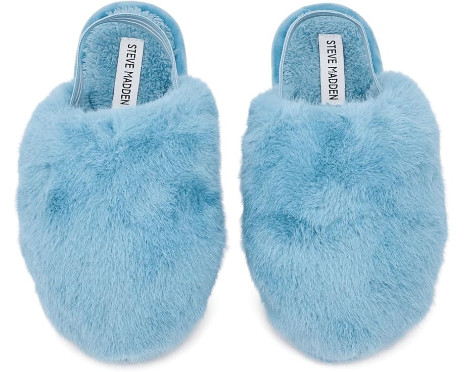 Детские тапочки Steve Madden Kids Poof из искусственного меха