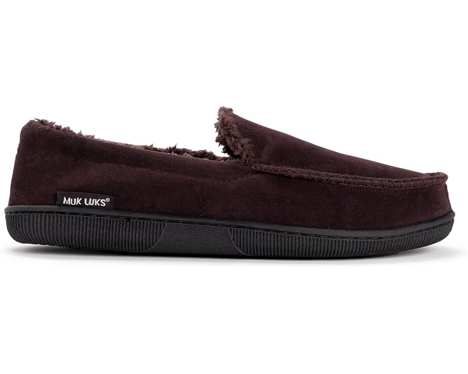 Тапочки мокасины MUK LUKS из искусственного замша