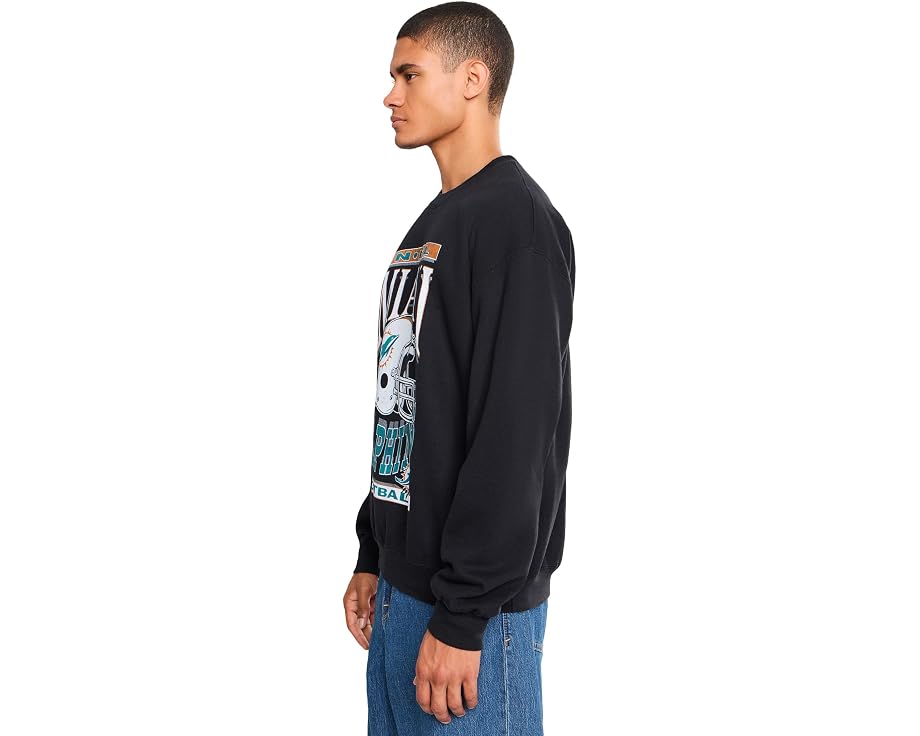Толстовка NFL Miami Dolphins Helmet Crew от Junk Food Clothing